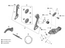 Shimano Ultegra P Tension fjær til bakskifter model RD R8150
