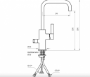 Tapwell Arm984 Kjokkenbatteri Krom