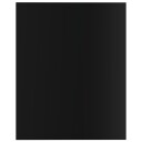 vidaXL Hylleplater 8 stk h?yglans svart 40x50x1,5 cm sponplate