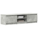 vidaXL TV-benk betonggrå 140x40x35,5 cm sponplate