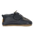 Melton Hippo Leather Slippers   Navy   20/21