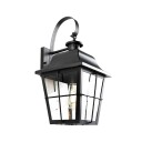 Lindby Mertollio utendørs vegglampe med burskjerm