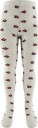 Fuzzies Strømpebukser   Light Grey   m. Blomster   Fuzzies   86/92   Strømpebukser   Grå   86 92