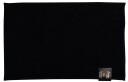 ByBorg Badematte - Svart – 50x80cm – sklisikker badematte i Svart – Valmue - Premium By Borg