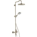 Axor Montreux Showerpipe 240 1jet Ø240 mm, Børstet Nikkel