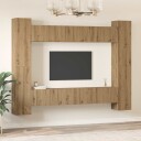  TV benksett 10 pcs artisan eik 30.5 x 30 x 90 cm Konstruert tre