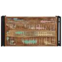  Salongbord flerfarget 80x40x35 cm gjenvunnet heltre