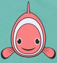 DYR T skjorte   Dyr Growl   Lake Clownfish   DYR   2 år (92)   T skjorte   Grønn
