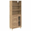  Høyskap Artisan Eik 69,5 x 32,5 x 180 cm Konstruert tre