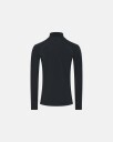 Dovre Langermet t skjorte 'Half Zip 100% merino ull svart