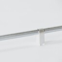 2Click Rustfri Rørbærer m/30 mm avstand til vegg, 22 mm