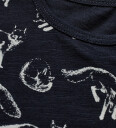 Sofie Schnoor Petit by Body L/æ Dark Blue m. Ulver 56 Langermet Body Blå