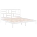  Sengeramme hvit heltre 180x200 cm Super King