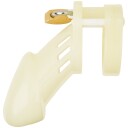 CB-X CB-6000 Selvlysende penisbur 8,1 cm - Hvit