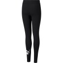 PUMA Essentials Logo Leggings Barn Svart 128