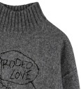 Zadig & Voltaire Genser   Ull/Polyester stoff   Grå Melert m. Gl   Zadig & Voltaire   10 år 140   Genser