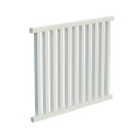 Palmako Terrasserekkverk siri hvitmalt 1110x890mm stendere 45x45