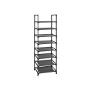 8 lags skostativ skohylle skooppbevaring plassbesparende 28 x 46 x 145 cm metallramme