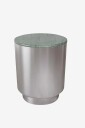 AC Design Furniture   Cangas rundt salongbord plate polert marmor søylefot Ø45x51. 5 cm   Grønn