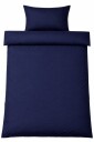 Nordstrand Home Bambus putetrekk 60x63 cm   100 % bambus   Mørkeblå satengvevet