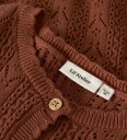 Lil"Atelier Nmfkajsa Kas Ls Knit Card Lil   Brown   104