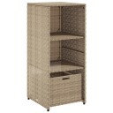  Putekasse beige 50x55x115 cm polyrotting 365550