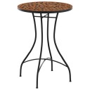  Bistrobord med mosaikk terrakotta Ø50x70 cm keramikk 4003398