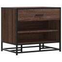  Skobenk brun eik 60x40x53,5 cm konstruert tre og metall 8721102842825