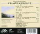 František Vincenc Kramář  Krommer Prague Chamber Orchestra  Clarinet Concerto / Concertos For 2 Clarinets  CD