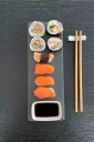 Zelected by Houze 2 pakning Sushi sett Quan Grå