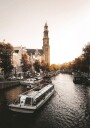 Walk Along The Prinsengracht Canal Plakat Plakat / 50x70cm