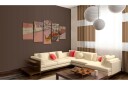 Bilde Romantic Gondolas 5 Pieces 100x50 Artgeist sp. z o. o.