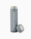 Twistshake Hot or Cold Bottle Pastel Grey 420 ml