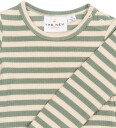 THE NEW Siblings Lily Pad Striped Fro L_S Rib Body 92