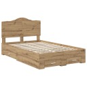  Sengestamme med skuff Artisan Eik 135 x 190 cm Konstruert tre