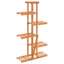vidaXL Blomsterstativ 75x25x140,5 cm heltre gran