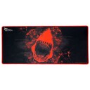 White Shark Musematte m/Design XL 80x35cm Svart/RÃ¸d