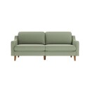 Lorvas 3 seters sofa   Grønn