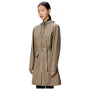 Rains Curve Long Jacket W3 Beige M