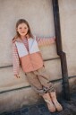 Liewood Tyler Stripe Ls T Shirt   Beige   134/140