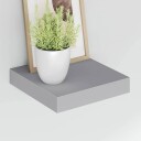 vidaXL Flytende vegghylle gr? 23x23,5x3,8 cm MDF