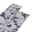  Gulvplanker 5,02 m² 36 pcs PVC Grått mønster