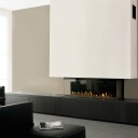 M-Design Luna 1300DC Diamond gasspeis - panorama med glass på tre sider