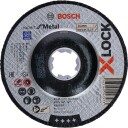 Bosch X-LOCK 125 mm Metall Kappeskive - 25 stk, 2,5 mm Bladbredde