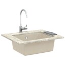  Vask Beige 530 x 460 mm 80% kvarts og 20% harpiks