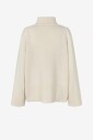 Second Female   Pullover Alpha Knit T neck   Natur