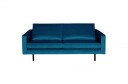 BePureHome - Rodeo 2,5 pers. sofa fløyel - Blå