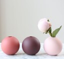 Cooee Design Ball vase 10 cm støvrosa