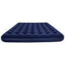 Bestway Oppblåsbar flokket luftseng 203 x 183 x 22 cm 67004