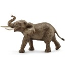 Schleich Afrikansk Elefant Hann Lekefigur Grå 12 cm